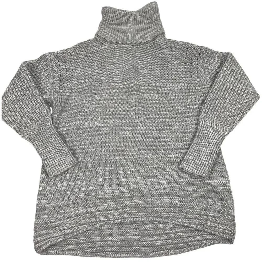 Simply Vera Gray High Neck Sweater size XS